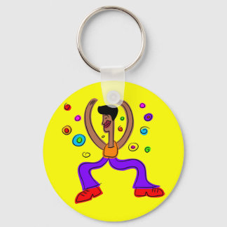 groovy dude key ring