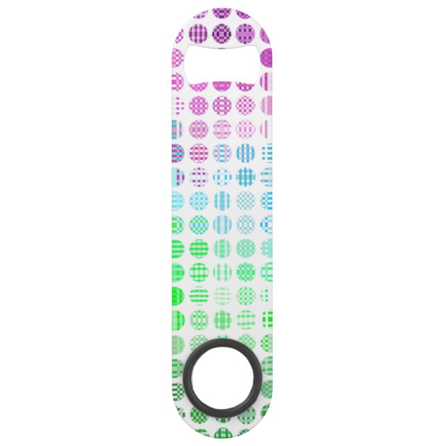 Groovy Eclectic Boho Abstract Toric Pride Flag (Front)