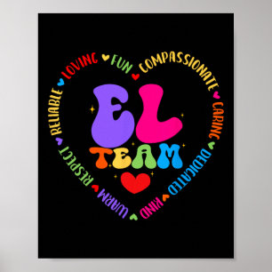 Groovy El Team Teacher Appreciation Week Back To S Poster