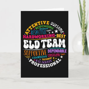 Groovy Eld Team Crew English Language Development Card