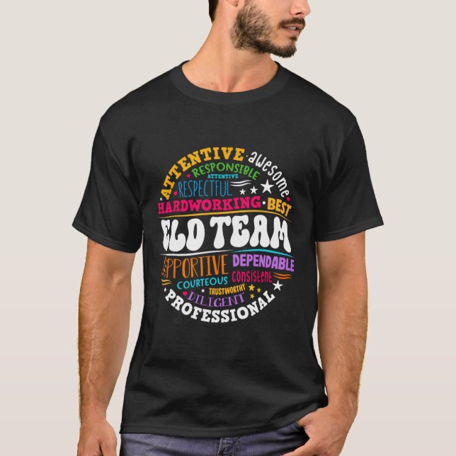 Groovy Eld Team Crew English Language Development  T-Shirt (Front)