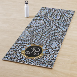 Groovy Elegance Monogram Special Yoga Mat