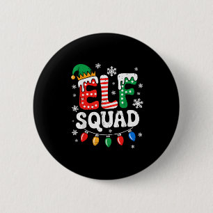 Groovy Elf Squad Elf Family Christmas Matching Paj 6 Cm Round Badge