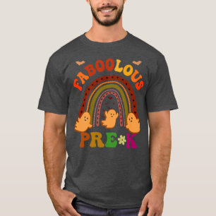 Groovy FABOOLOUS PREK TEACHER Costume This Is My S T-Shirt