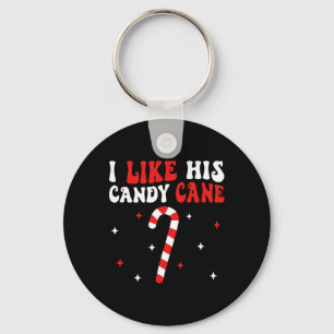 Groovy Family Christmas Couple Matching Funny Tee Key Ring