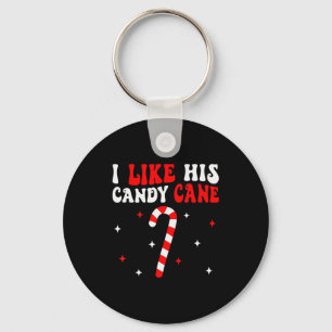 Groovy Family Christmas Couple Matching Funny Tee  Key Ring