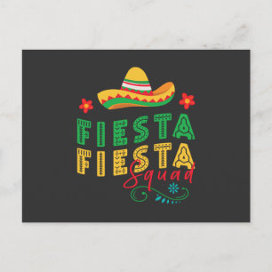 Groovy Fiesta Squad Postcard