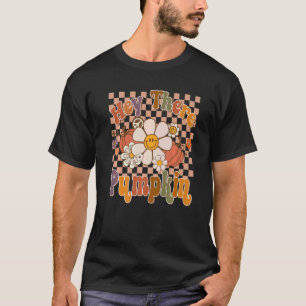 Groovy Flower Hey There Pumpkin Fall Autumn Thanks T-Shirt
