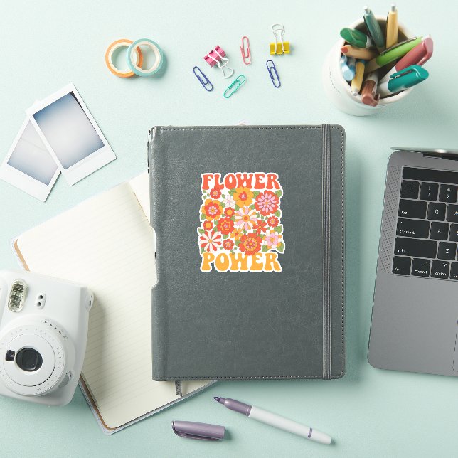 Groovy Flower Power Graphic (iPad Cover)