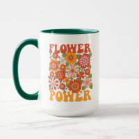 Groovy Flower Power Graphic