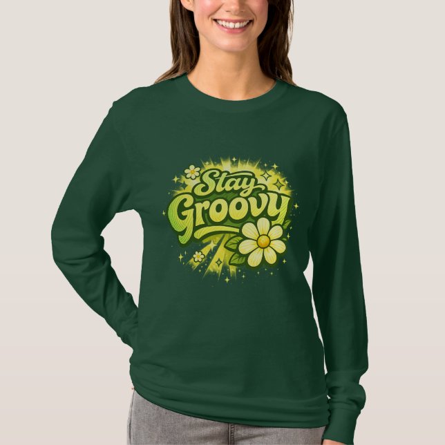 Groovy Flower Shirt (Front)
