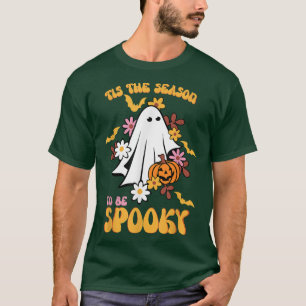 Groovy Ghost Spooky Season This The Season to be S T-Shirt