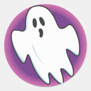 Groovy Ghost Stickers