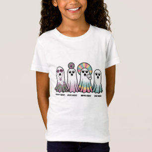 Groovy Ghosts Halloween T-Shirt Retro Psychedelic
