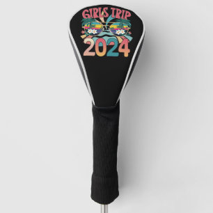 Groovy Girls Trip 2024 Weekend Summer Beach Golf Head Cover