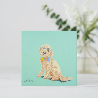 Groovy Goldendoodle Note Cards