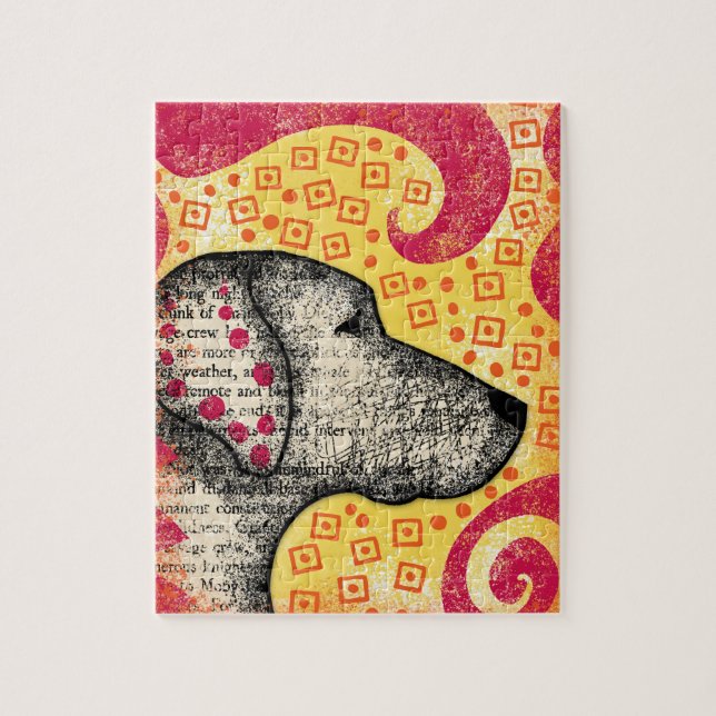 Groovy Good Dog Jigsaw Puzzle (Vertical)