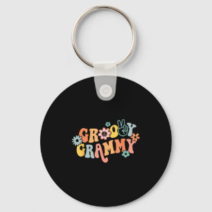 Groovy Grammy One Thankful Grammy Valentines Day M Key Ring