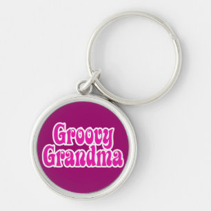 Groovy Grandma Key Ring