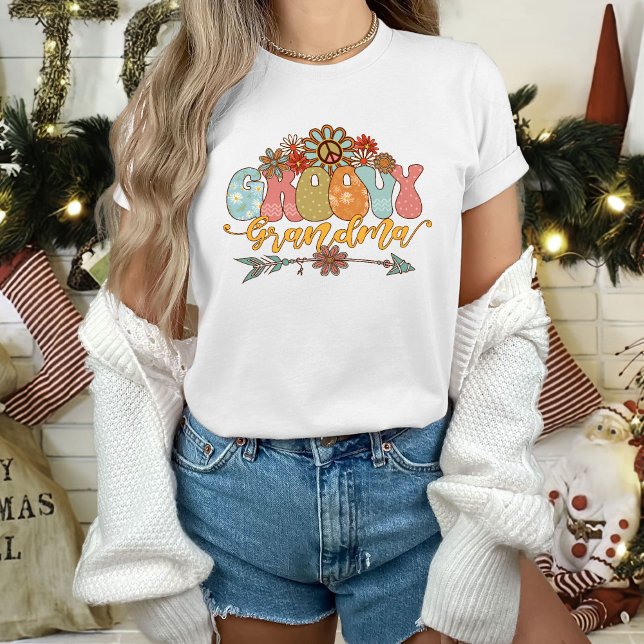 Groovy Grandma Shirt For Women, Funny Grandma (Creator Uploaded)