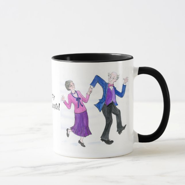 Groovy Grandparents Coffee Mug (Right)