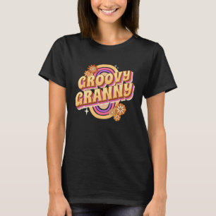 Groovy Granny Retro 60s 70s Hippie Grandma Grandmo T-Shirt