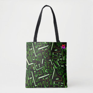 Groovy Green Tote Bag