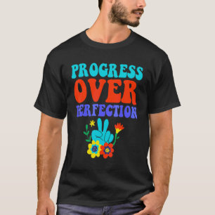 Groovy Growth Mindset Teachers Back To School Prog T-Shirt