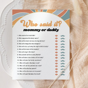Groovy Guess Who Mummy or Daddy Game