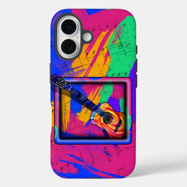 GROOVY GUITAR Case-Mate iPhone CASE (Back)