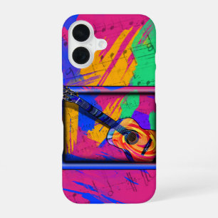GROOVY GUITAR iPhone 16 CASE