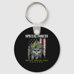 Groovy Halloween Ghost Boo I'm Five Year 5th Birth Key Ring
