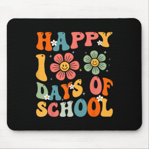 Groovy Happy 100th Day Student Cute Kids 100 Days Mouse Mat