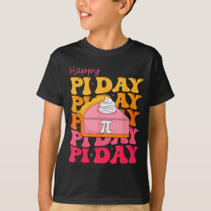 Groovy happy day spiral math teacher day lover T-Shirt