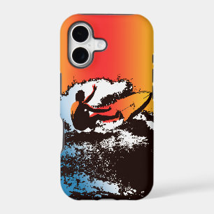 Groovy Hawaiian Surfer 1960's Retro iPhone 5 Case