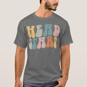 Groovy Head Start Back To School Early Childhood E T-Shirt