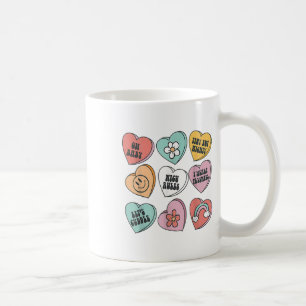 Groovy Heart Candy Nicu Nurse Valentines Day Gifts Coffee Mug