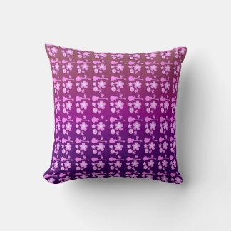 Groovy Hippie Guitar Pattern Cushion
