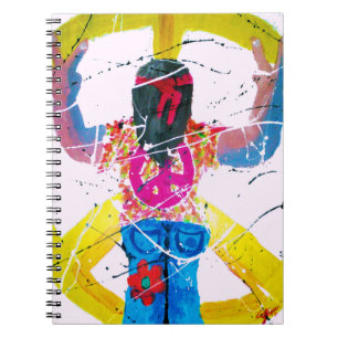 Groovy Hippie Peace Sign Notebook