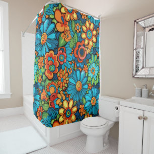 Groovy Hippie Shower Curtain
