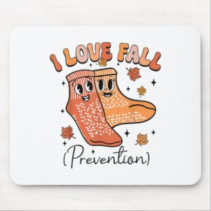 Groovy I Fall Prevention Fall Pt Physical Therapy  Mouse Mat