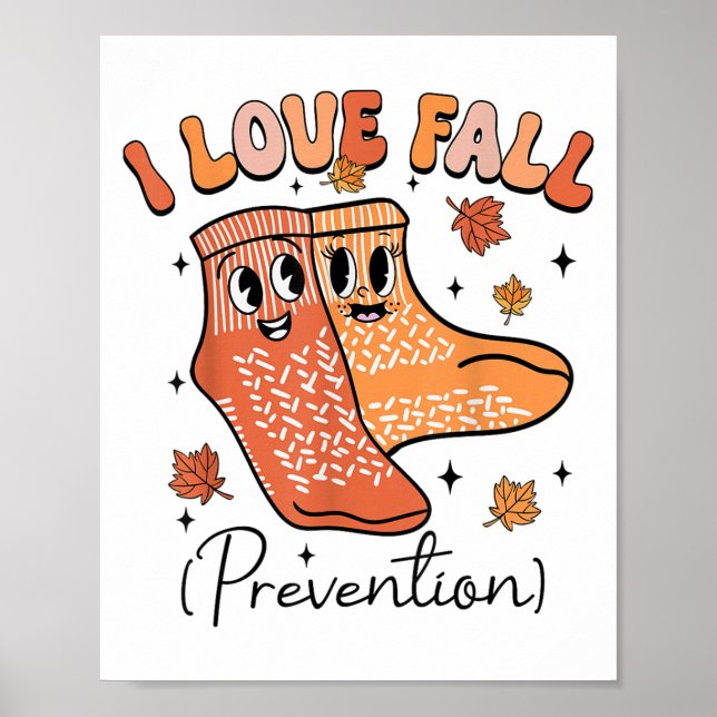 Groovy I Fall Prevention Fall Pt Physical Therapy  Poster (Front)