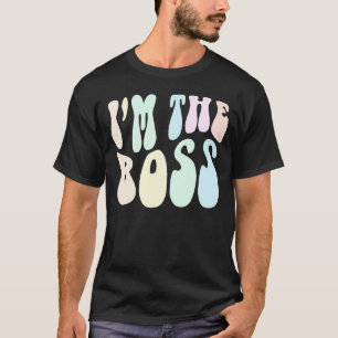 Groovy I'M THE BOSS Future CEO Girl Inspirational T-Shirt