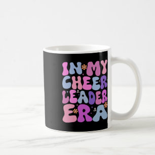 Groovy In My Cheer Leader Era Cheerleader Cheerlea Coffee Mug