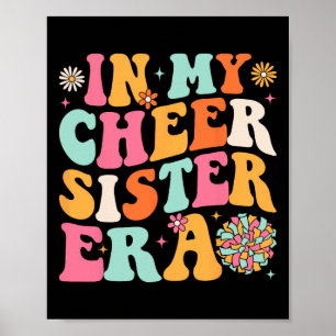 Groovy In My Cheer Sister Era Cheerleading _2 Poster