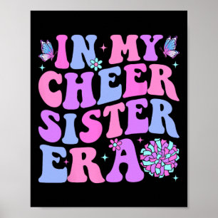 Groovy In My Cheer Sister Era Cheerleading _4 Poster