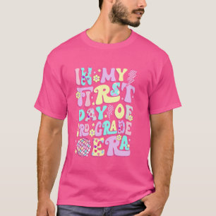 Groovy In My First Day 3rd Grade Era Back To Schoo T-Shirt