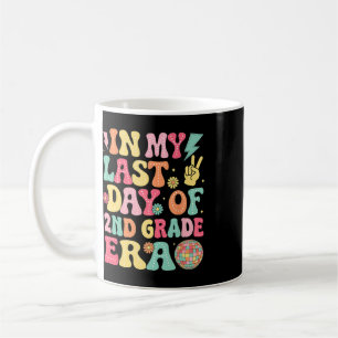 Groovy In My Last Day Of 2nd Grade Era Last Day Of Coffee Mug