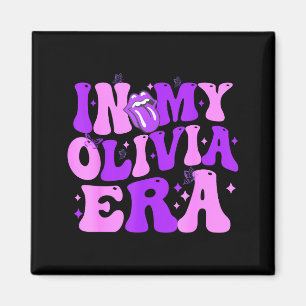 Groovy In My Olivia Era For Men Women Kids Funny S Magnet