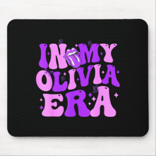 Groovy In My Olivia Era For Men Women Kids Funny S Mouse Mat